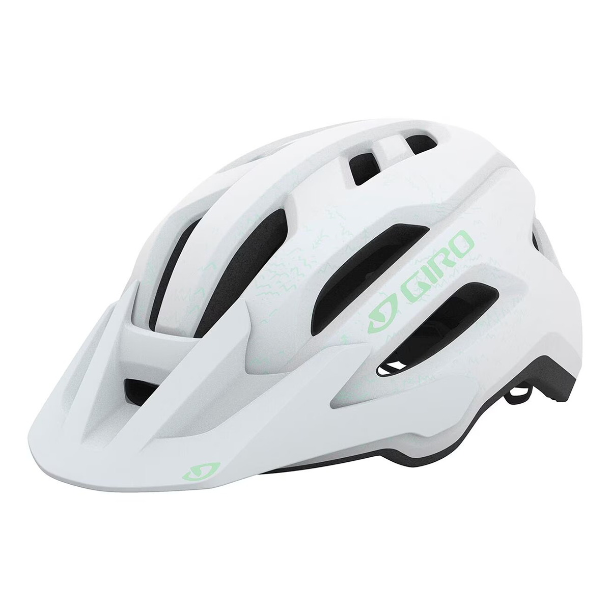 Giro Fixture MIPS II Helmet in Matte White Titanium